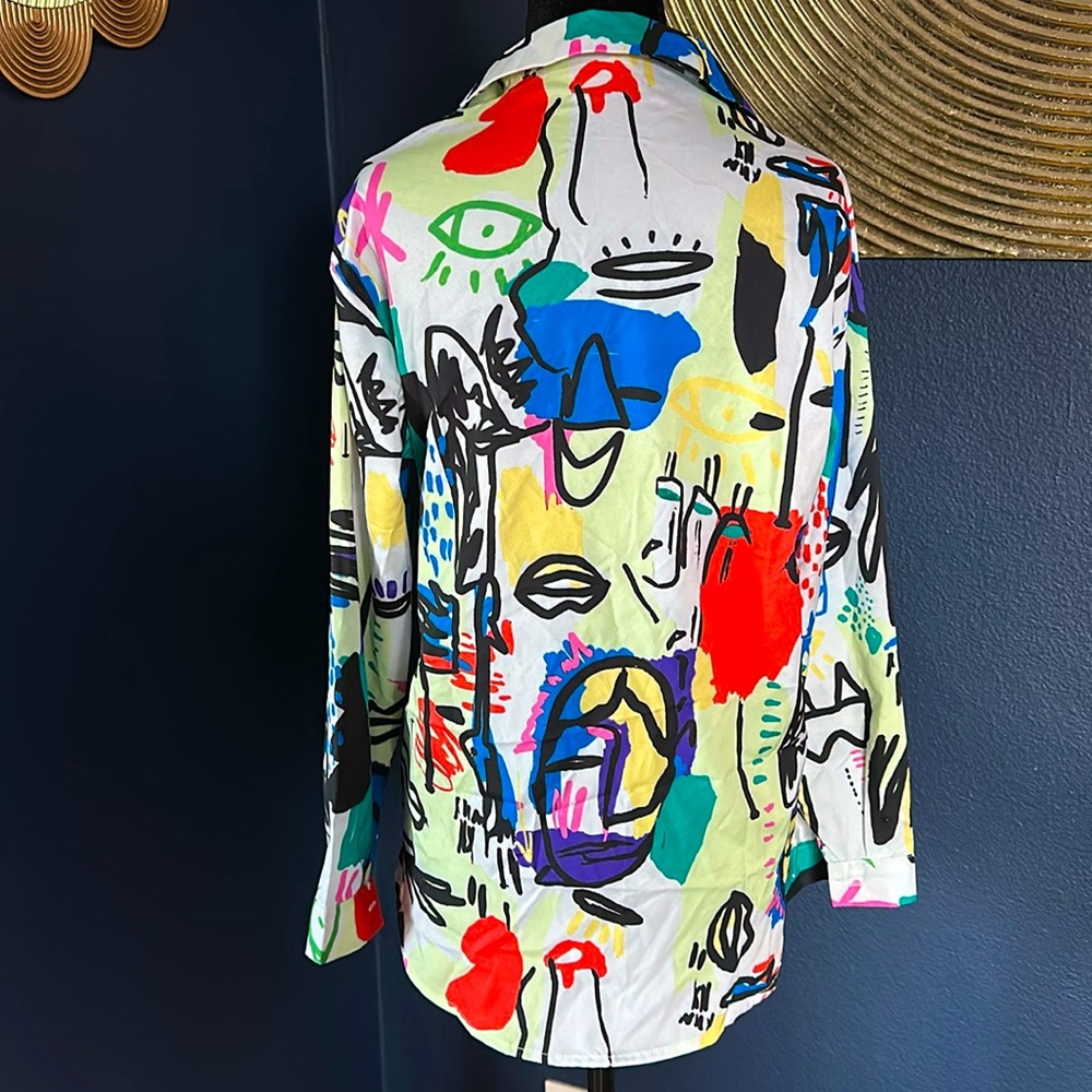 Colorful Blouse - Picture 3 of 3